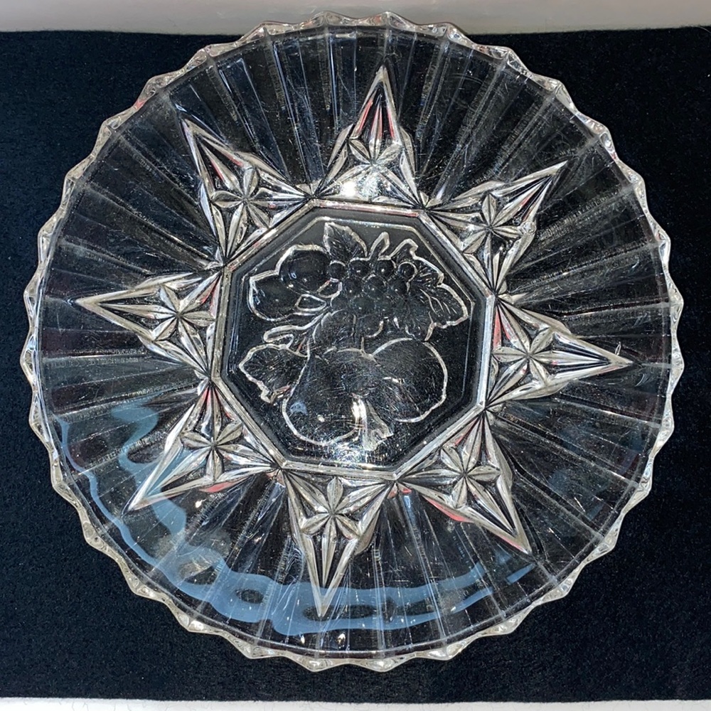 1950’s Federal Glass Pioneer Clear Dish